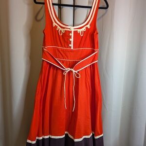 Anthropologie Vintage Floreat Dress - Size 8